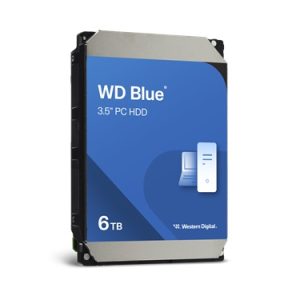 Western Digital  WDD HDD SATA-6TB-BLUE-WD60EZAX