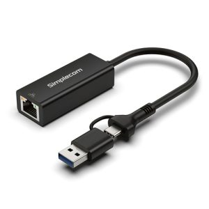 Simplecom  SMP CNV USB-C-USB-A-GBE-ADAPTER-NU315C