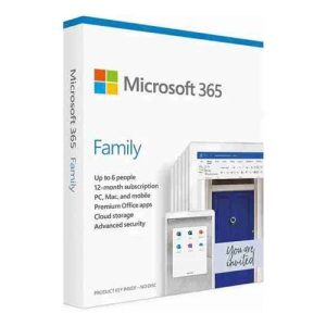 Microsoft  MSF SOF OFFICE-365-FAMILY-1YR-RETAIL