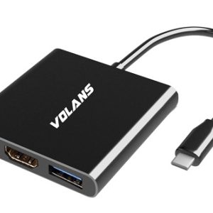 Volans  VOL CNV USB-C-M-HDMI-USB3.0-A